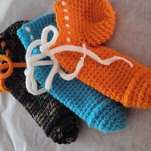 Set of 3 Willie Warmer/Peter Heater/Schlong Johns/Weanie Beanie/Wood Hood